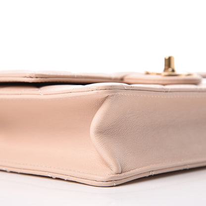 Chanel Lambskin Quilted Small Chic Pearls Flap Beige 8 of 10