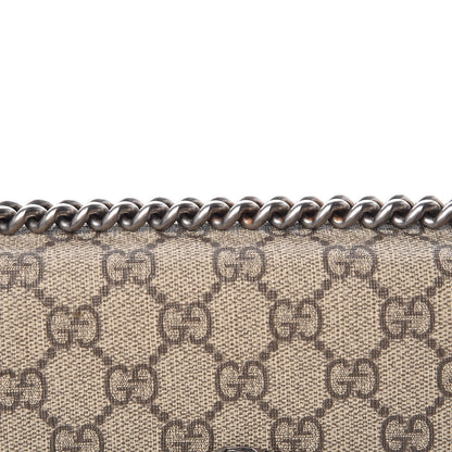 Gucci GG Supreme Monogram Mini Dionysus Shoulder Bag Black 16 of 17