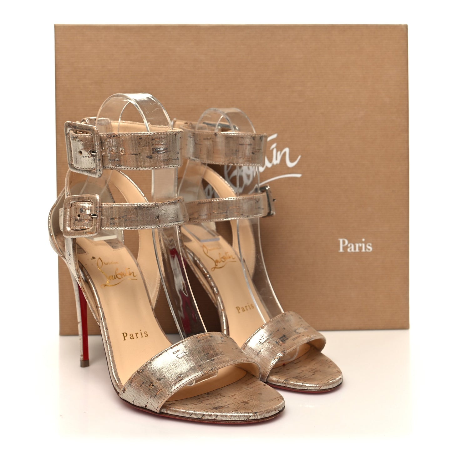 Liege Pepite Multipot 100 Sandals 36.5 Silver
