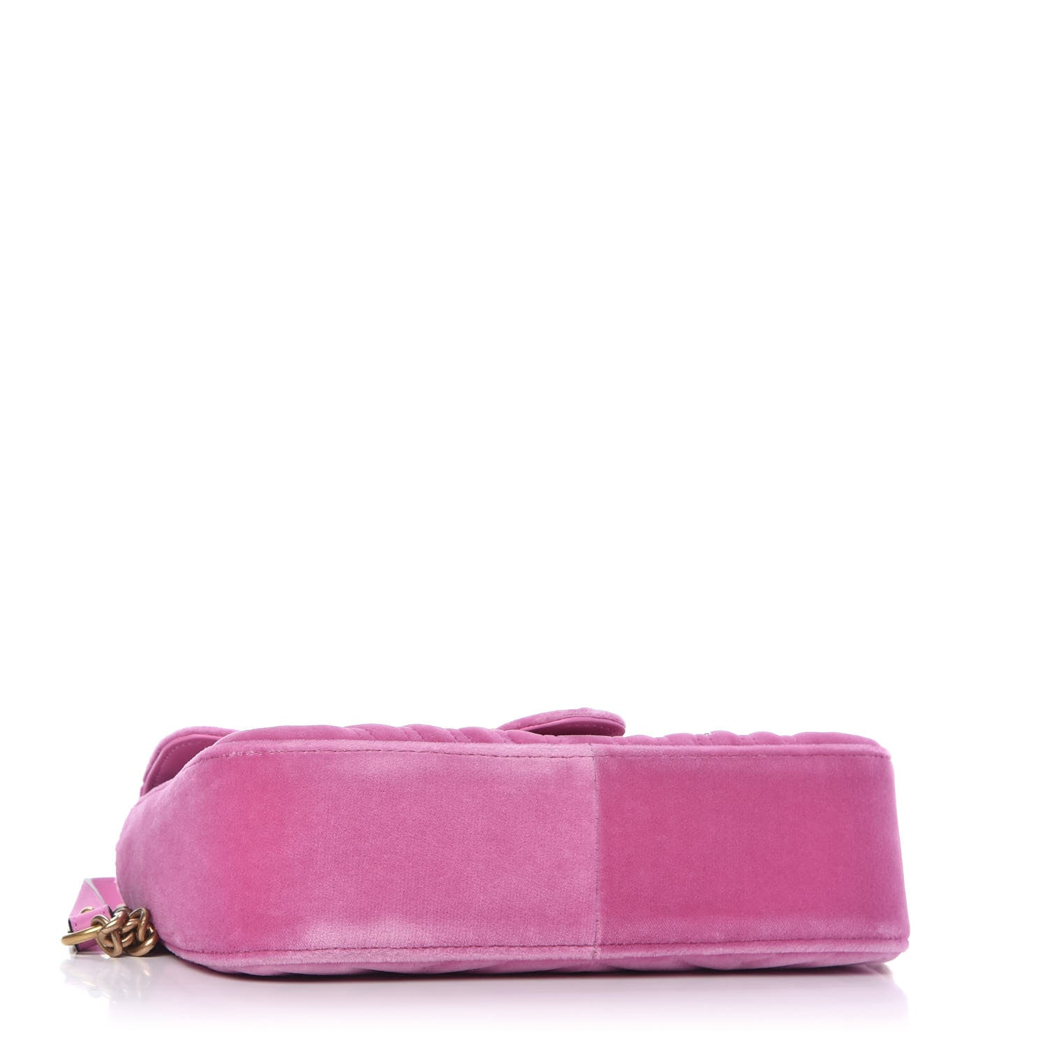 Gucci Velvet Matelasse Marquise Crystals Embroidered Small GG Marmont Shoulder Bag Malva 4 of 10