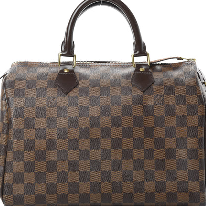 Louis Vuitton Damier Ebene Speedy 30 8 of 16