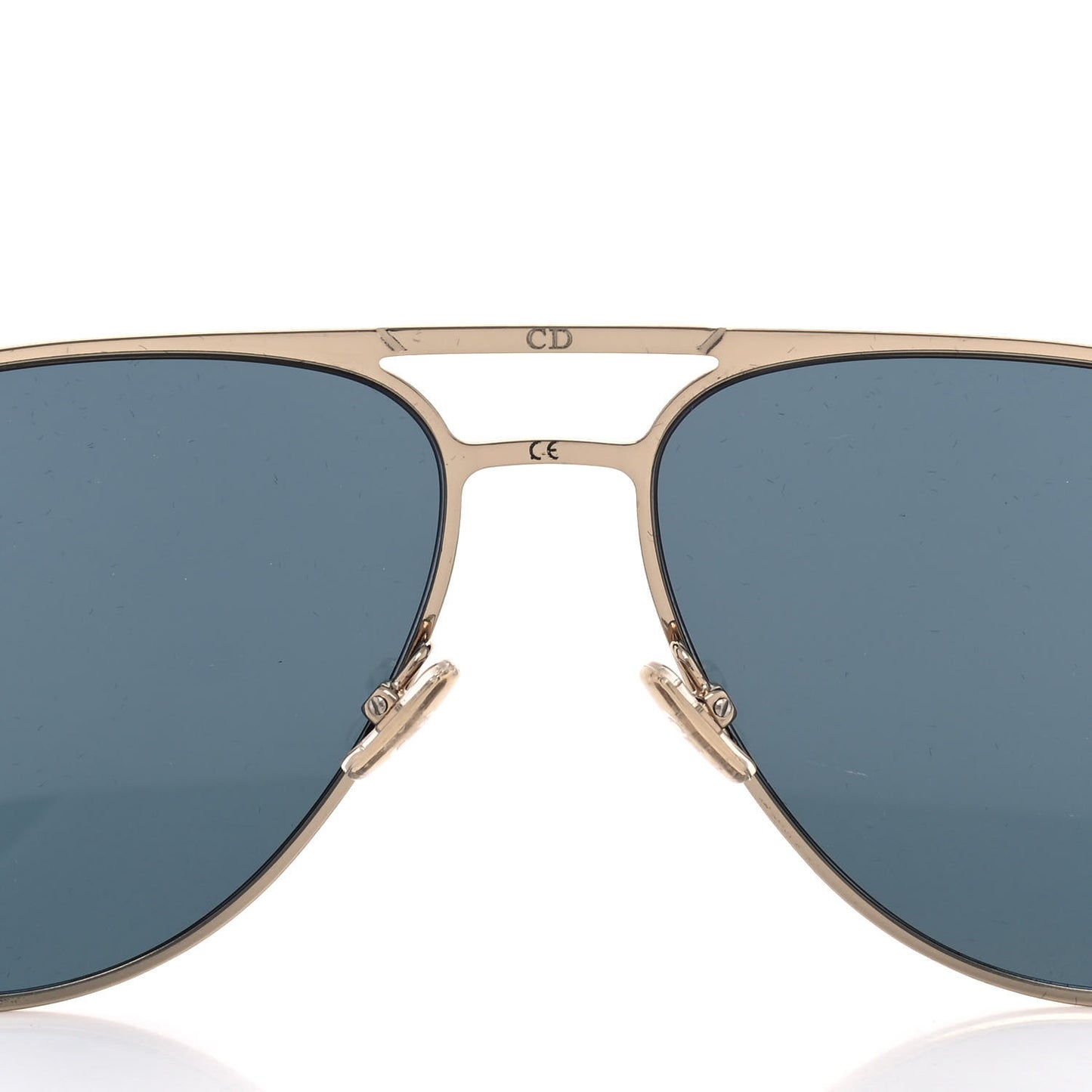 Homme Mens Aviator Sunglasses Gold