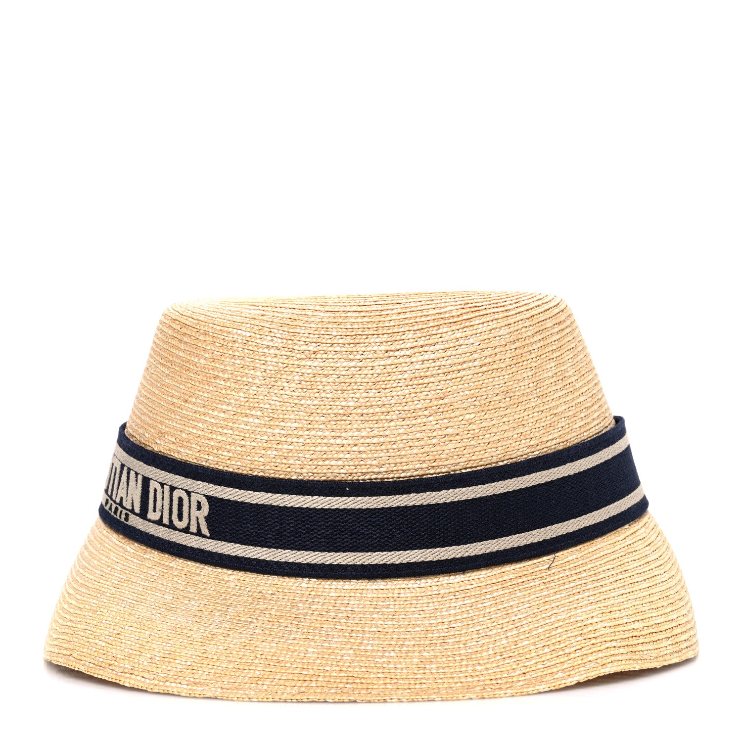 Christian Dior Straw Bucket Hat 57 Natural 1837108 – FASHIONPHILE