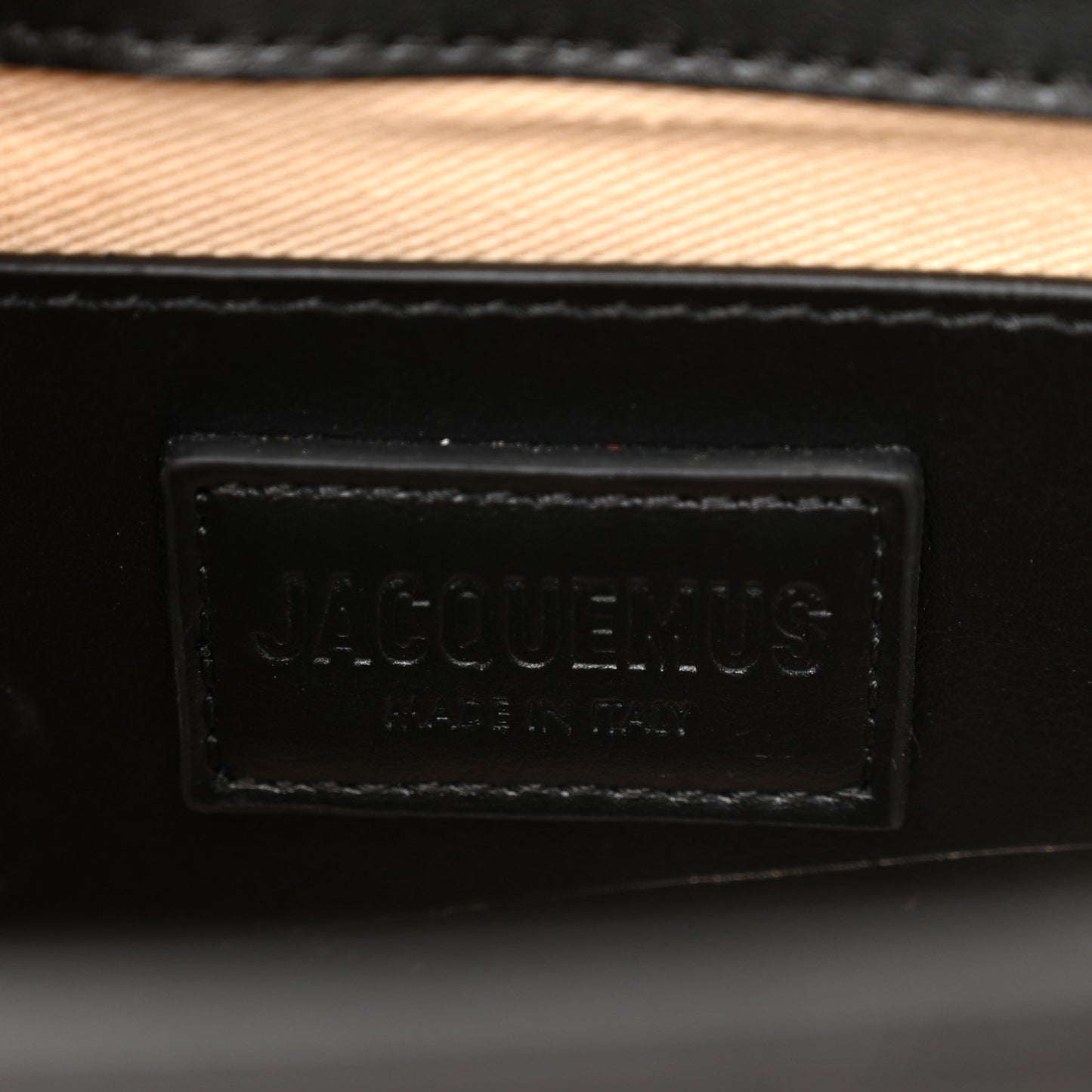 Smooth Calfskin Le Grand Bambino Black