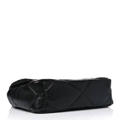 Chanel Lambskin Quilted Medium Chanel 19 Flap Black 3 of 4