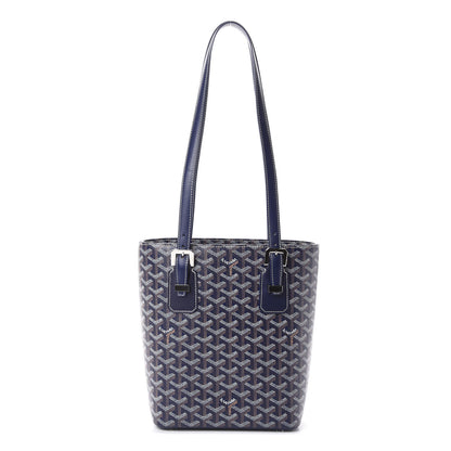 Goyard Goyardine Marie Galante PM Navy 1 of 9