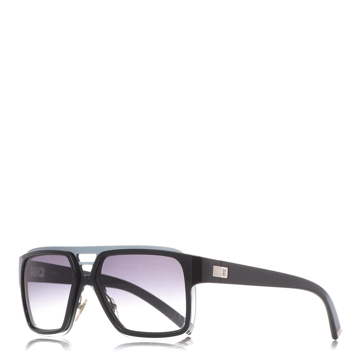Louis Vuitton Acetate Enigme GM Sunglasses Z0361U Black 1 of 8
