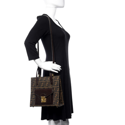 Fendi Zucca Pocket Tote Tobacco 2 of 11