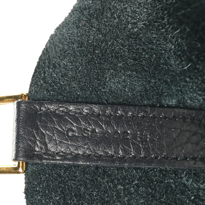 Hermes Taurillon Clemence Matte Alligator Picotin Lock Touch 18 PM Black 7 of 10