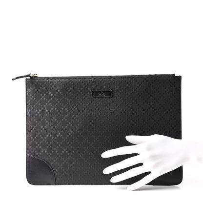Gucci Diamante Travel Pouch Case Black 2 of 7