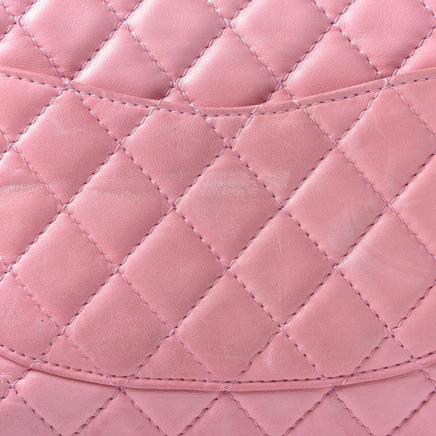 Chanel Lambskin Quilted Medium Double Flap Light Pink 10 of 10