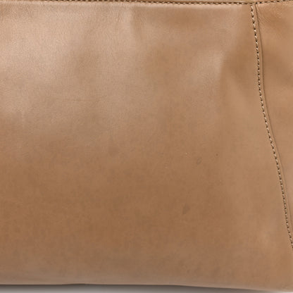 Fendi Calfskin Medium Peekaboo Iconic Satchel Tan 29 of 37