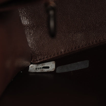 Chanel Suede Quilted Flap Bag Brown 8 of 8