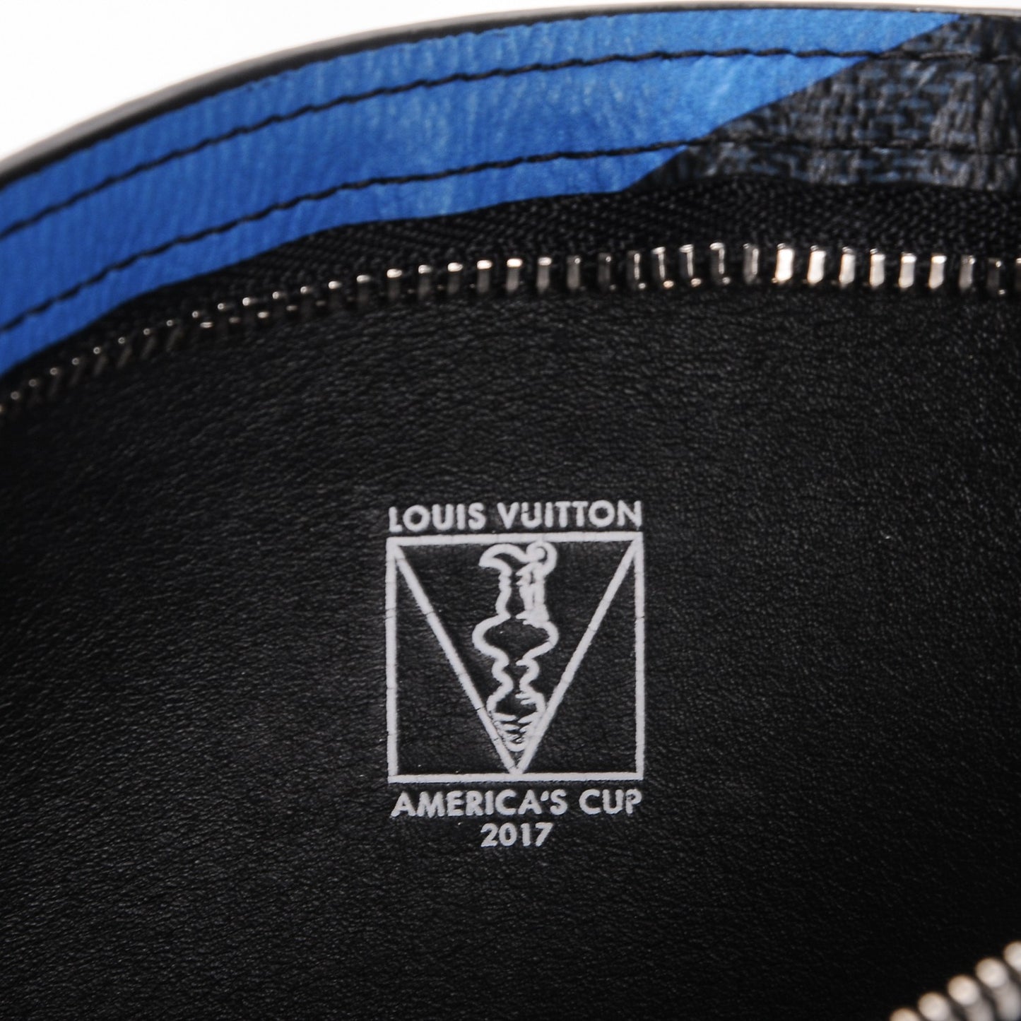 Damier Cobalt America's Cup Regatta Ribbon iPhone Pochette