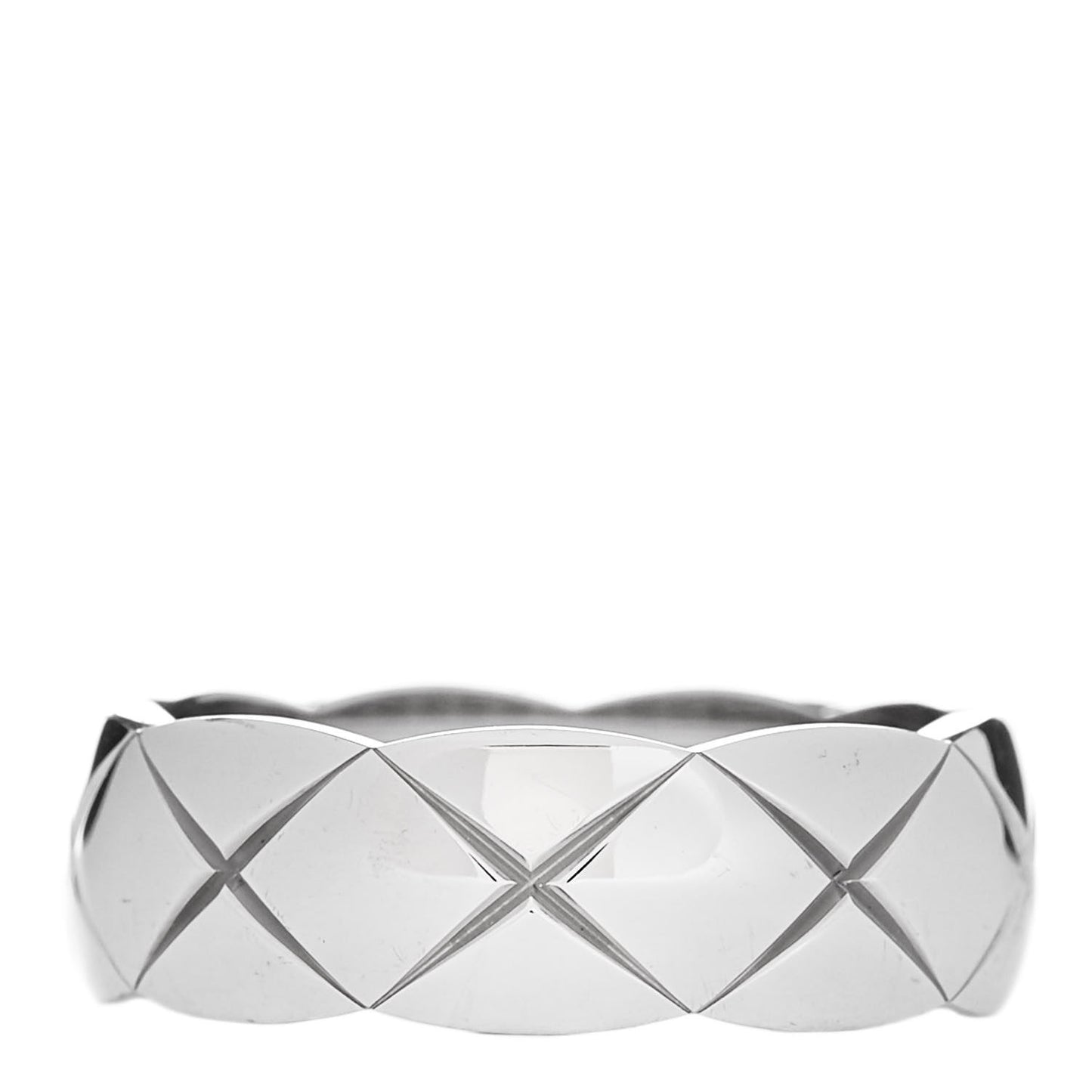 18K White Gold Small Coco Crush Ring 56 7.5