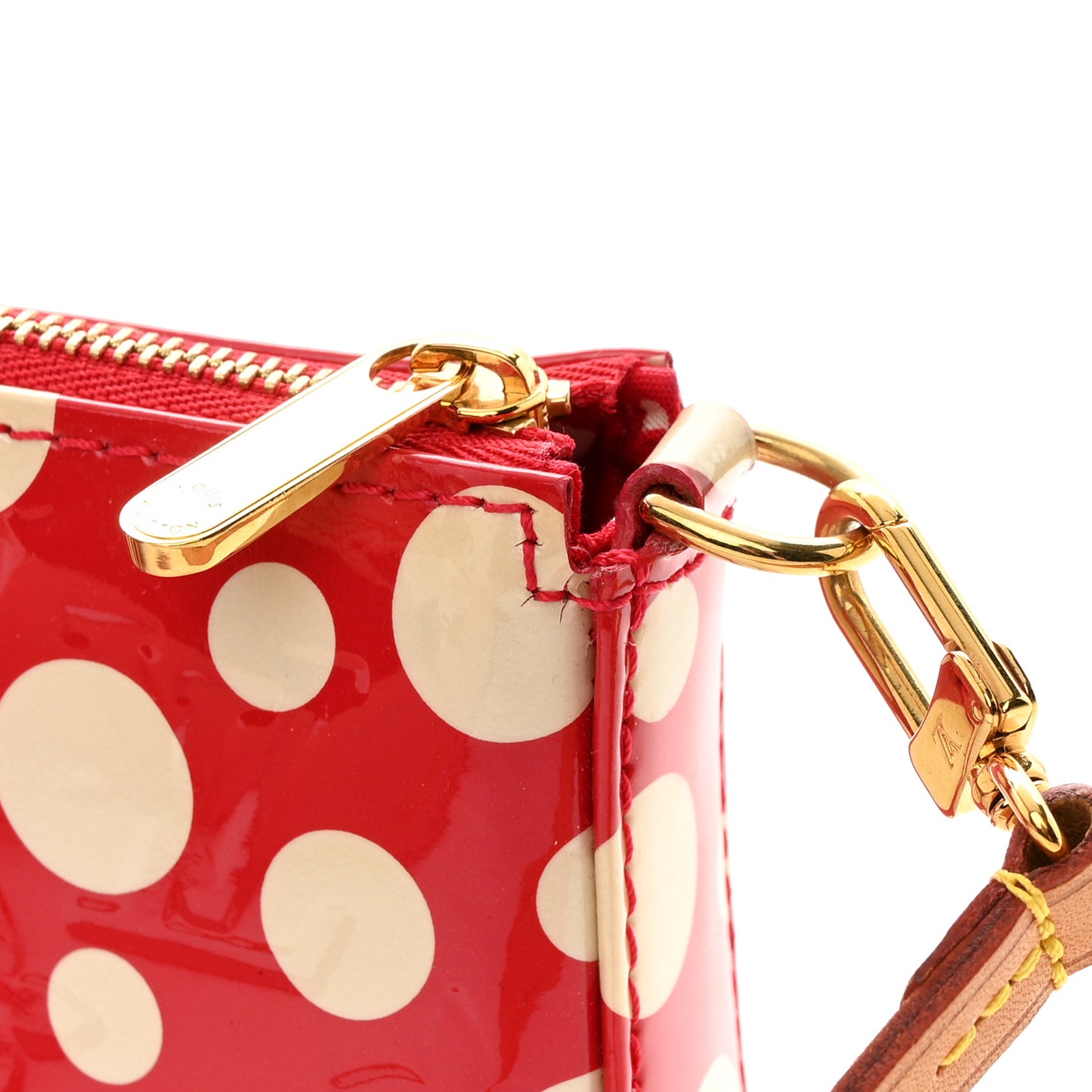 Vernis Kusama Infinity Dots Pochette Accessories Red