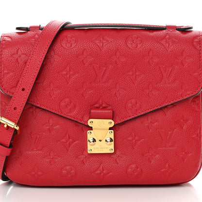 Louis Vuitton Empreinte Pochette Metis Scarlet 9 of 14