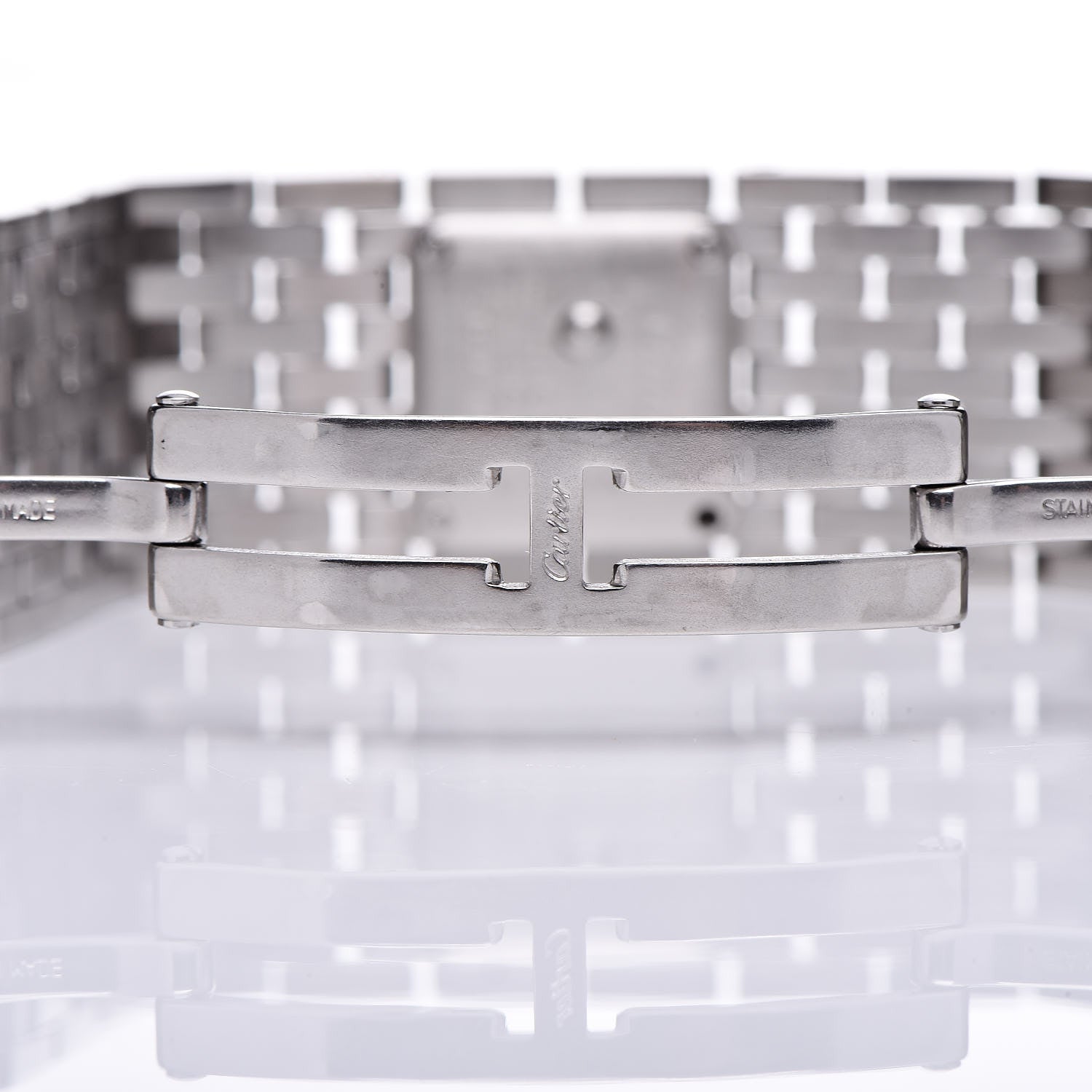 Cartier Stainless Steel 21mm Panthere Ruban Quartz Watch 7 of 8