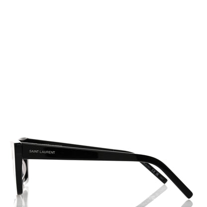 Saint Laurent Acetate Mica Cat Eye Sunglasses SL 276 Black 3 of 8