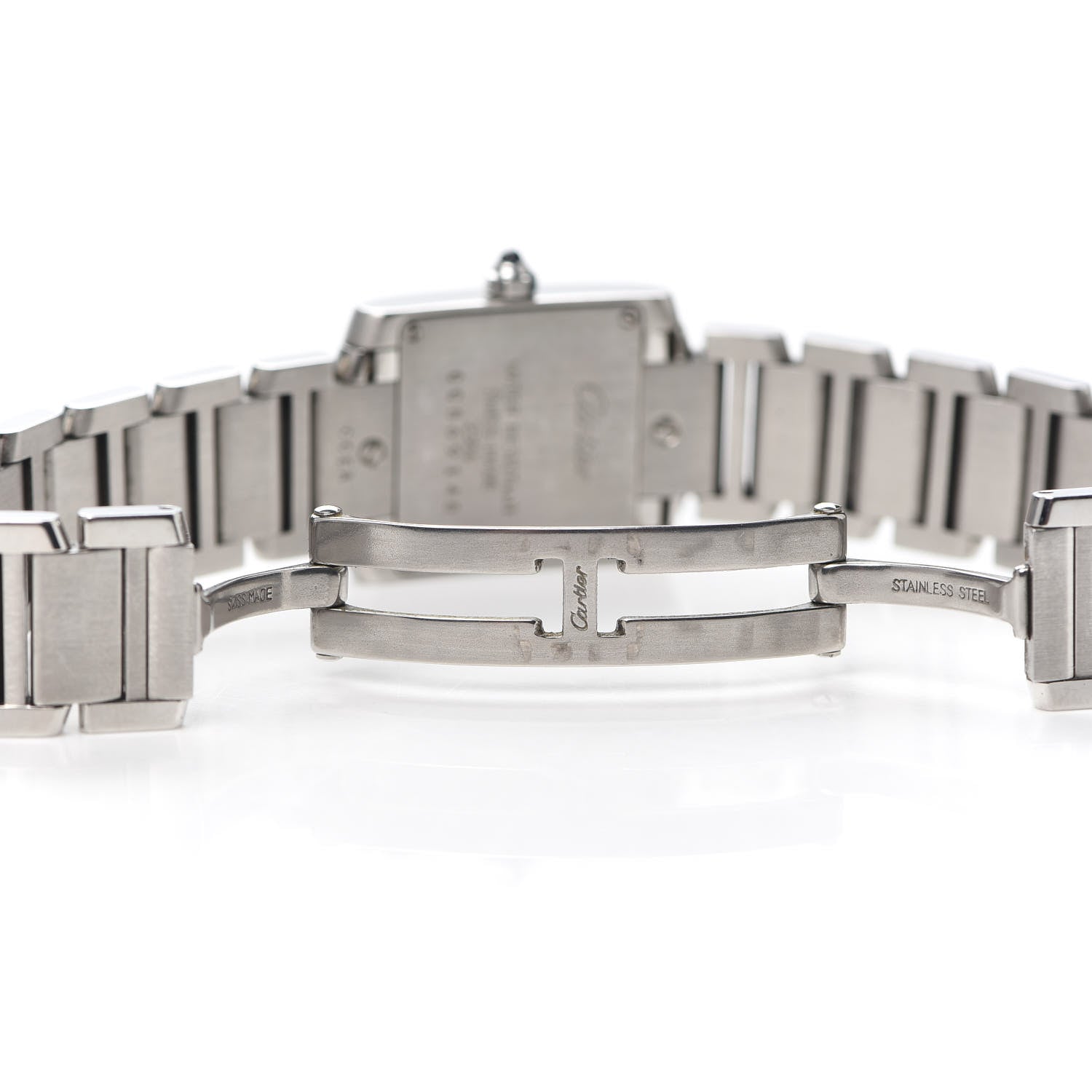 Cartier Stainless Steel 20mm Tank Francaise Quartz Watch 5 of 5