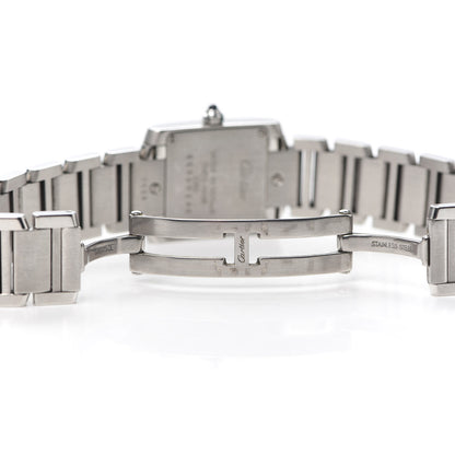 Cartier Stainless Steel 20mm Tank Francaise Quartz Watch 5 of 5