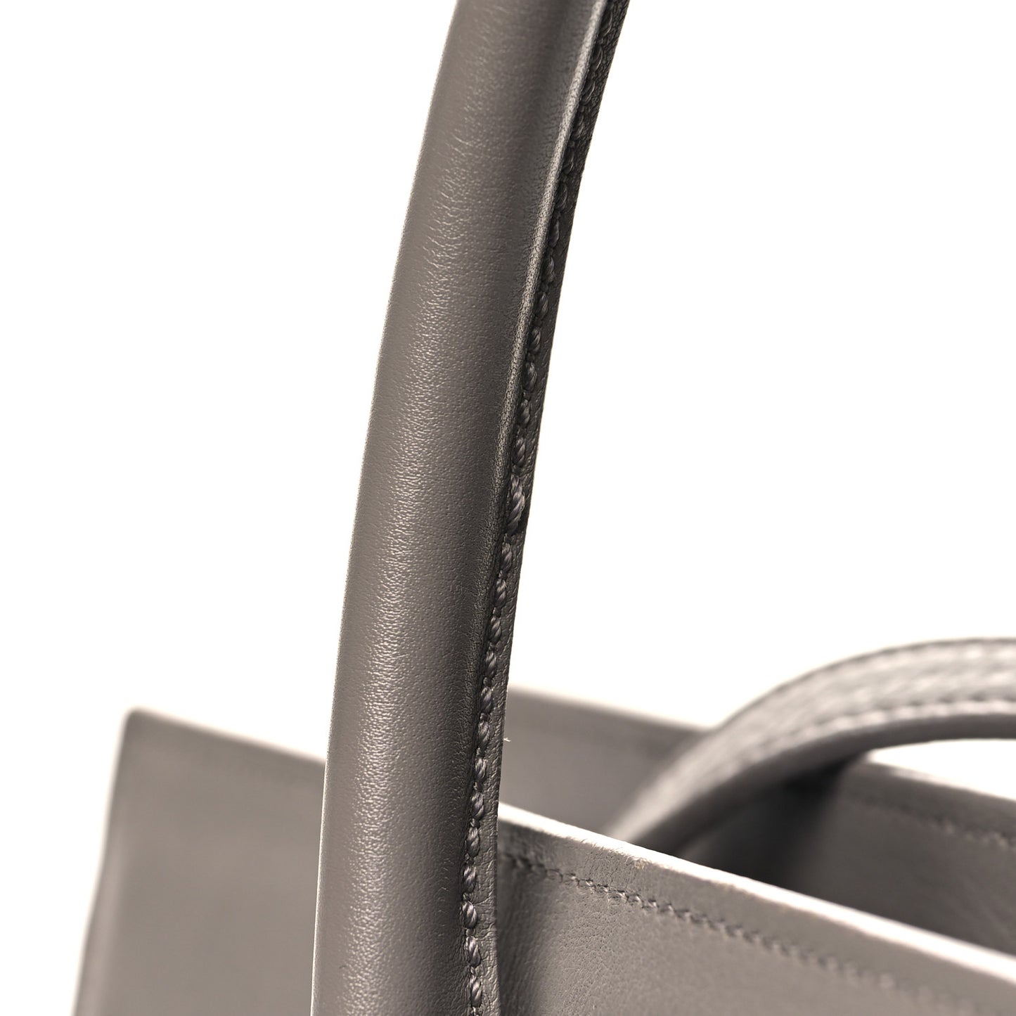 Calfskin Small Sac de Jour Dark Anthracite