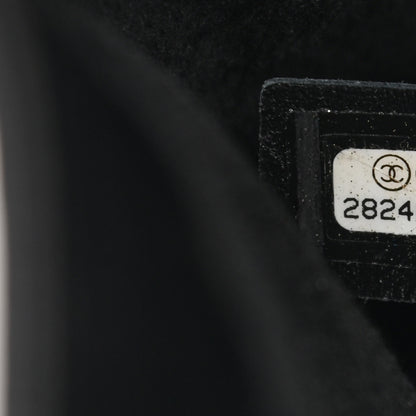 Chanel Caviar Deauville Drawstring Bucket Bag Black 6 of 10