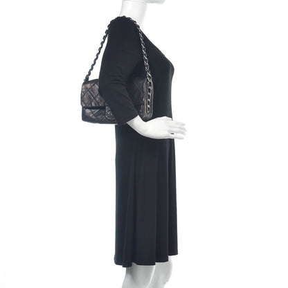 Chanel Glazed Caviar Quilted Modern Chain Flap Black 2 of 15