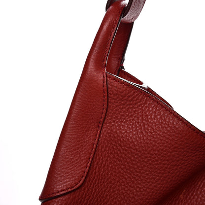 Prada Vitello Daino Hobo Rosso 13 of 19