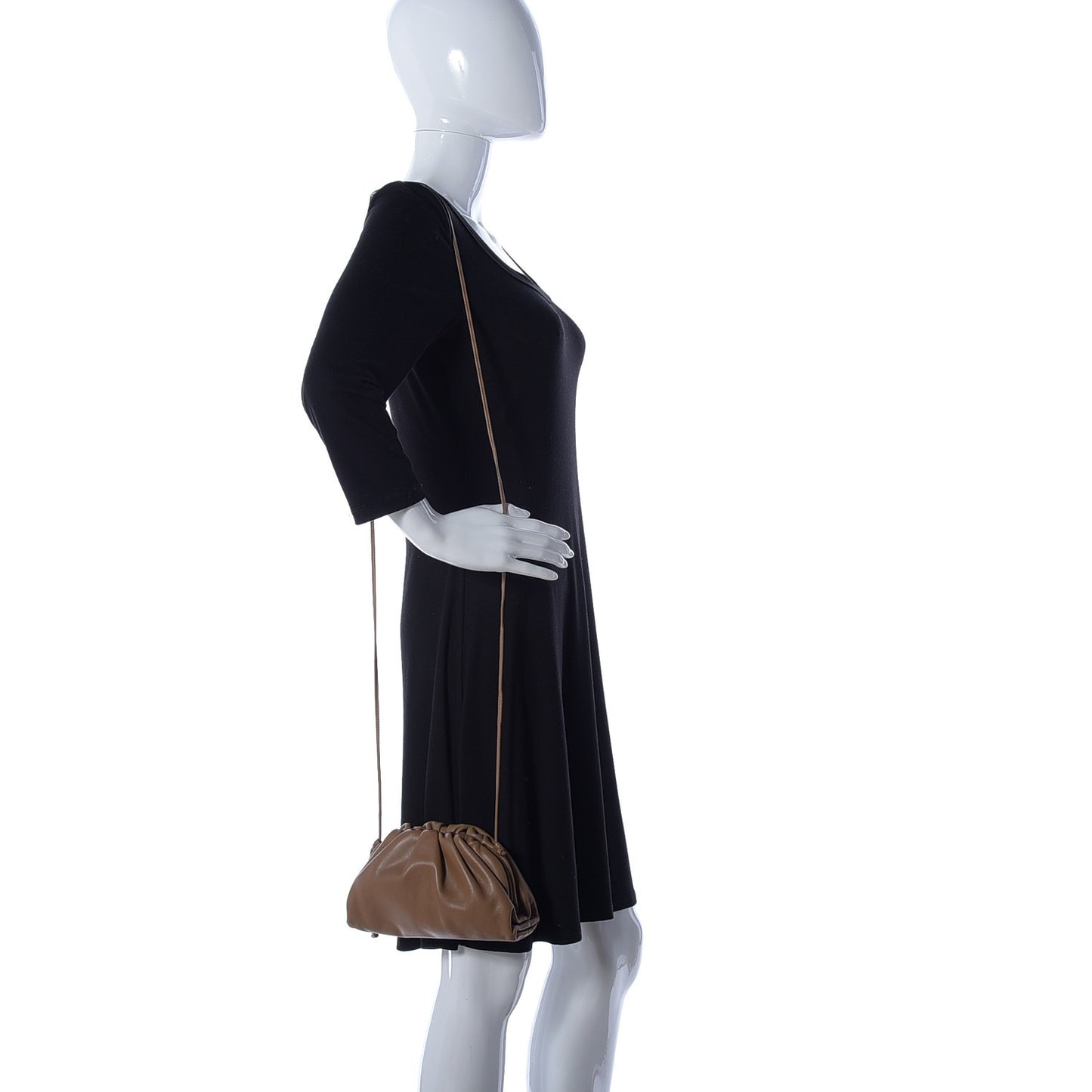 Butter Calfskin The Mini Pouch Cammello