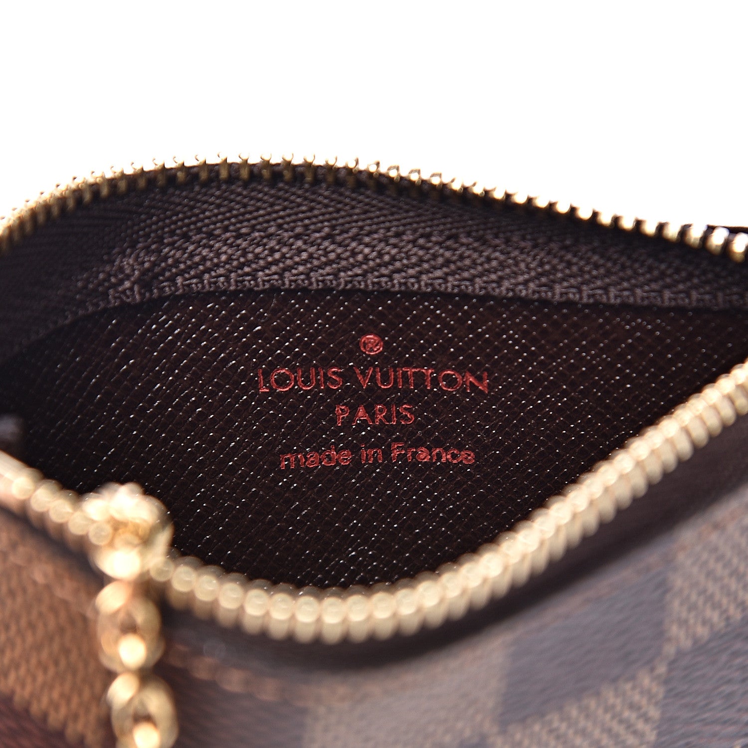 Louis Vuitton Damier Ebene Key Pouch 5 of 6