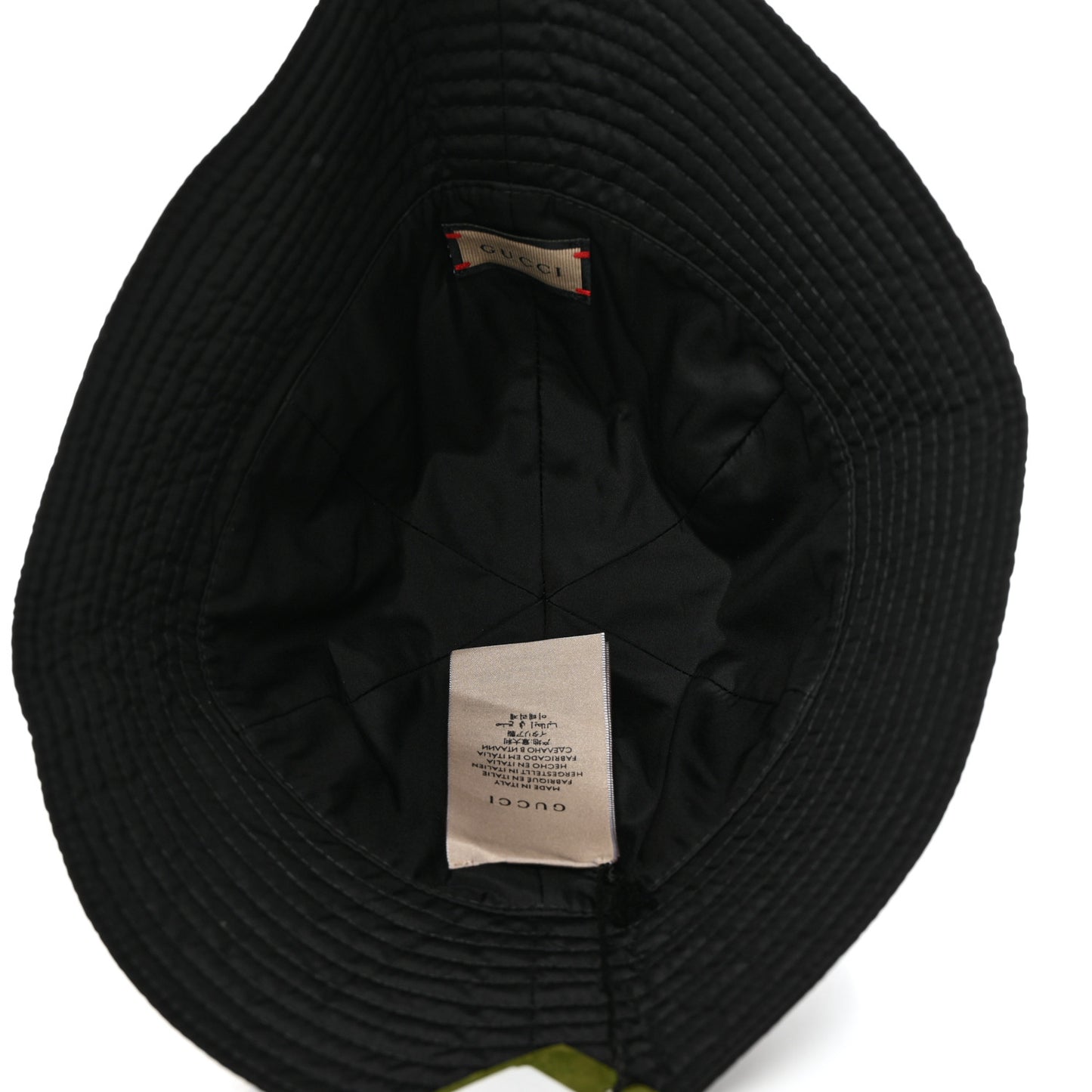Nylon GG Bucket Hat XS Black