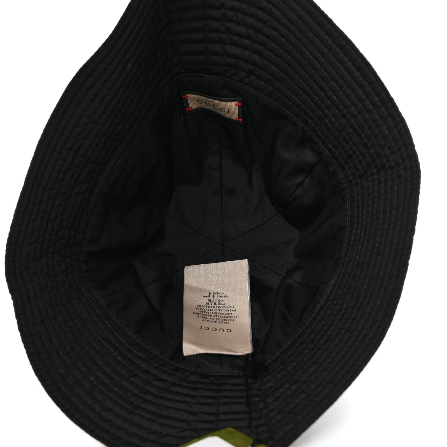 Gucci Nylon GG Bucket Hat XS Black 9 of 9