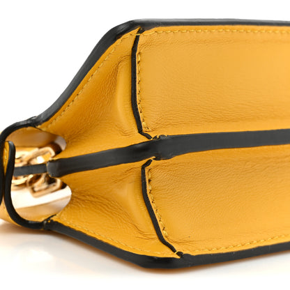 Fendi Shiny Nappa Nano Peekaboo Maxi Handle Satchel Mimosa 9 of 11