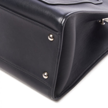 Fendi Vitello Century Opaco F is Fendi Regular Runaway Satchel Black 4 of 7