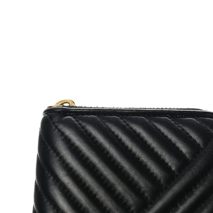 Prada Nappa Impunture Zip Around Wallet Black 13 of 13