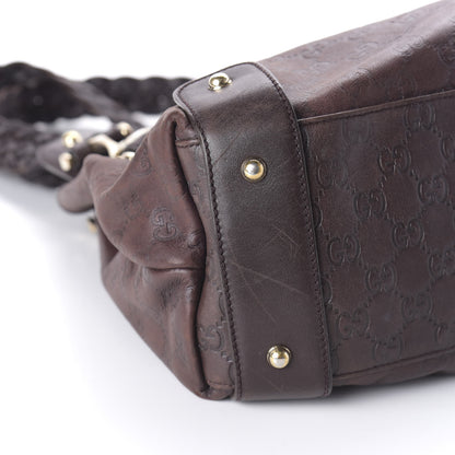Gucci Guccissima Medium Pelham Shoulder Bag Dark Brown 6 of 12