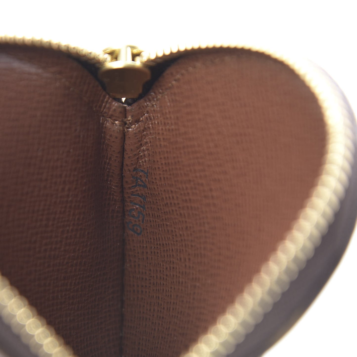 Monogram Round Coin Purse