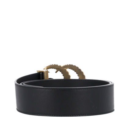 Gucci Moon Calfskin Torchon Double G 40mm Belt 90 36 Black 2 of 6