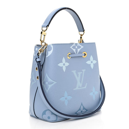 Louis Vuitton Empreinte Monogram Giant By The Pool Neonoe BB Summer Blue 3 of 9