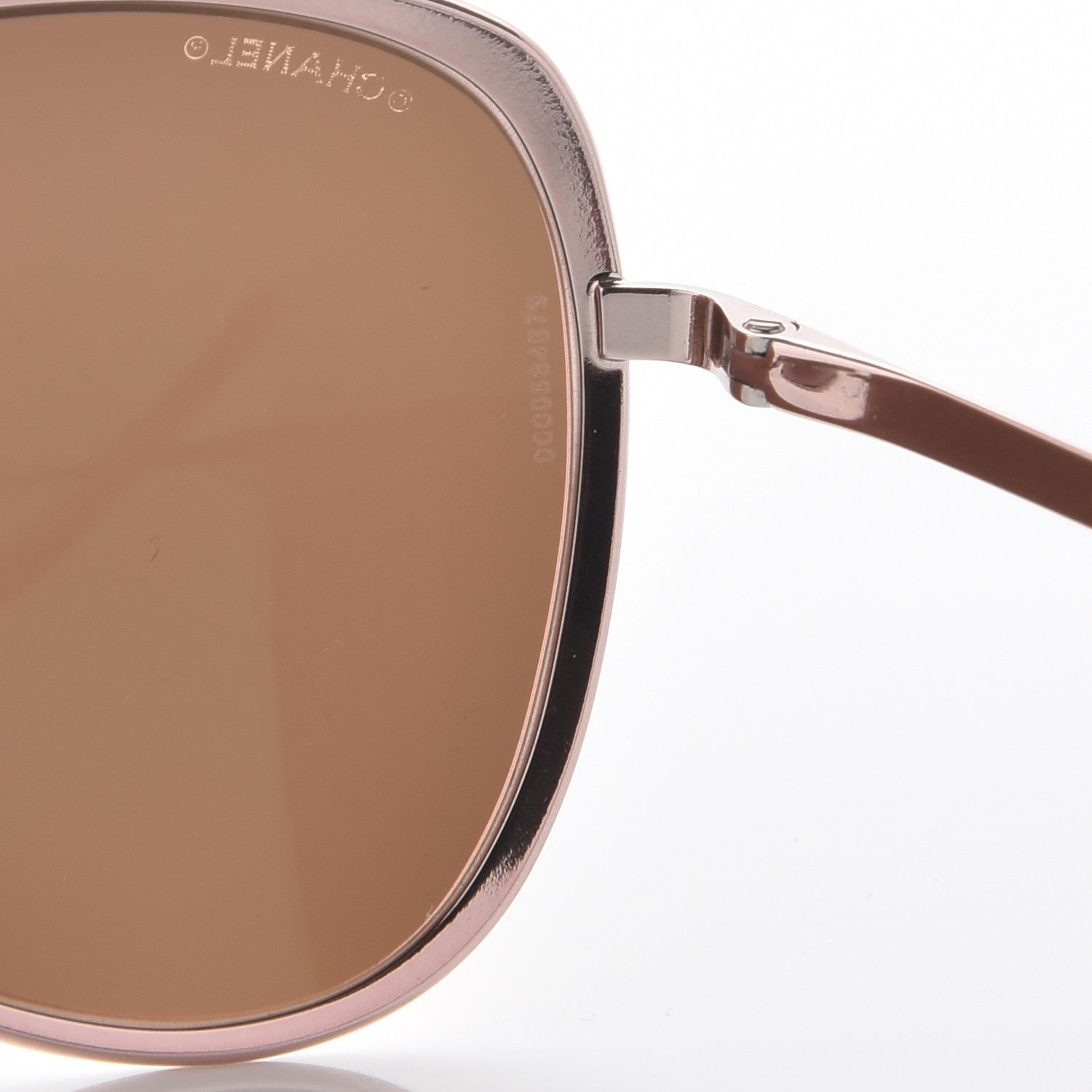 Chanel 18K Pilot Summer Sunglasses 4223 Pink Gold 8 of 8