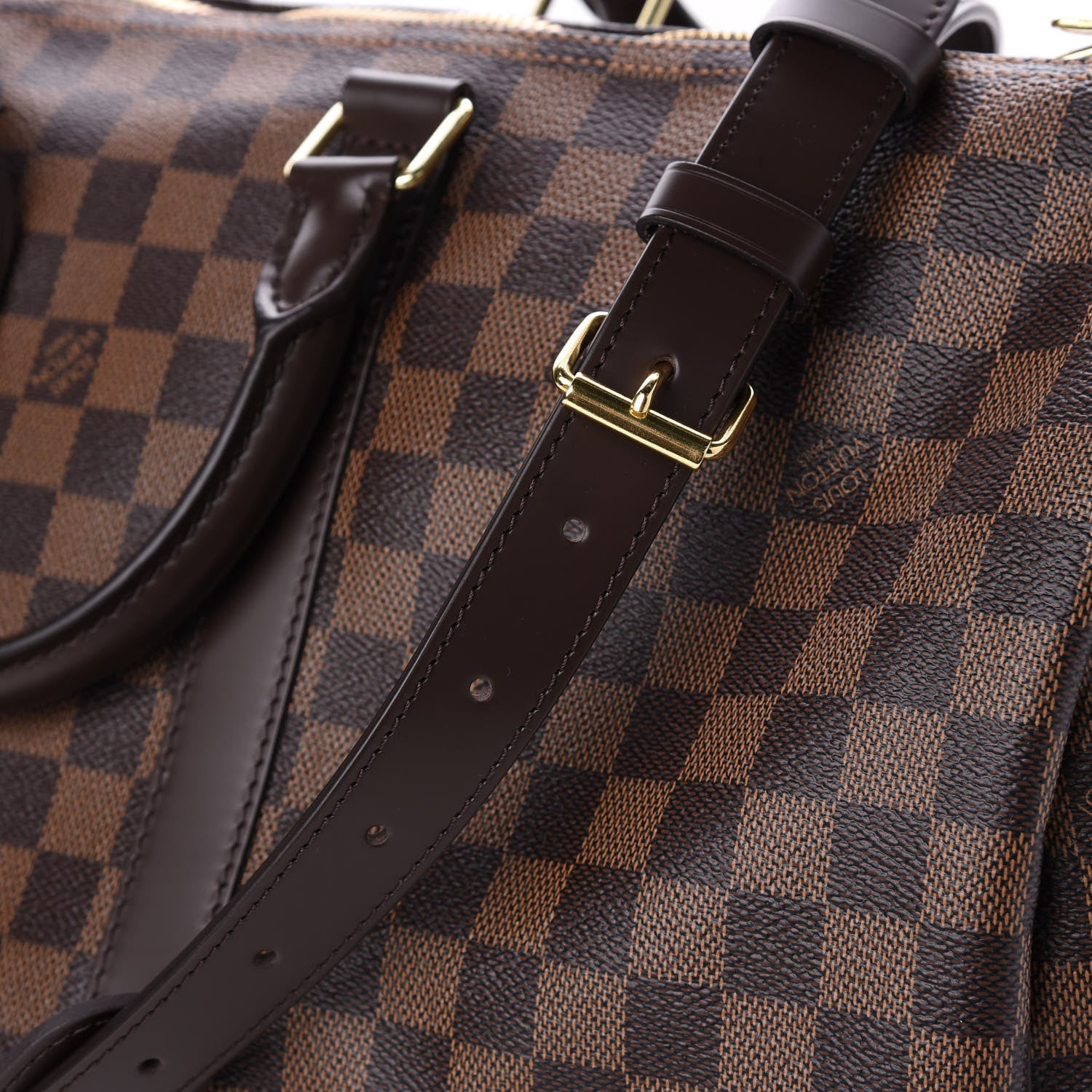 Louis Vuitton Damier Ebene Keepall Bandouliere 45 14 of 14
