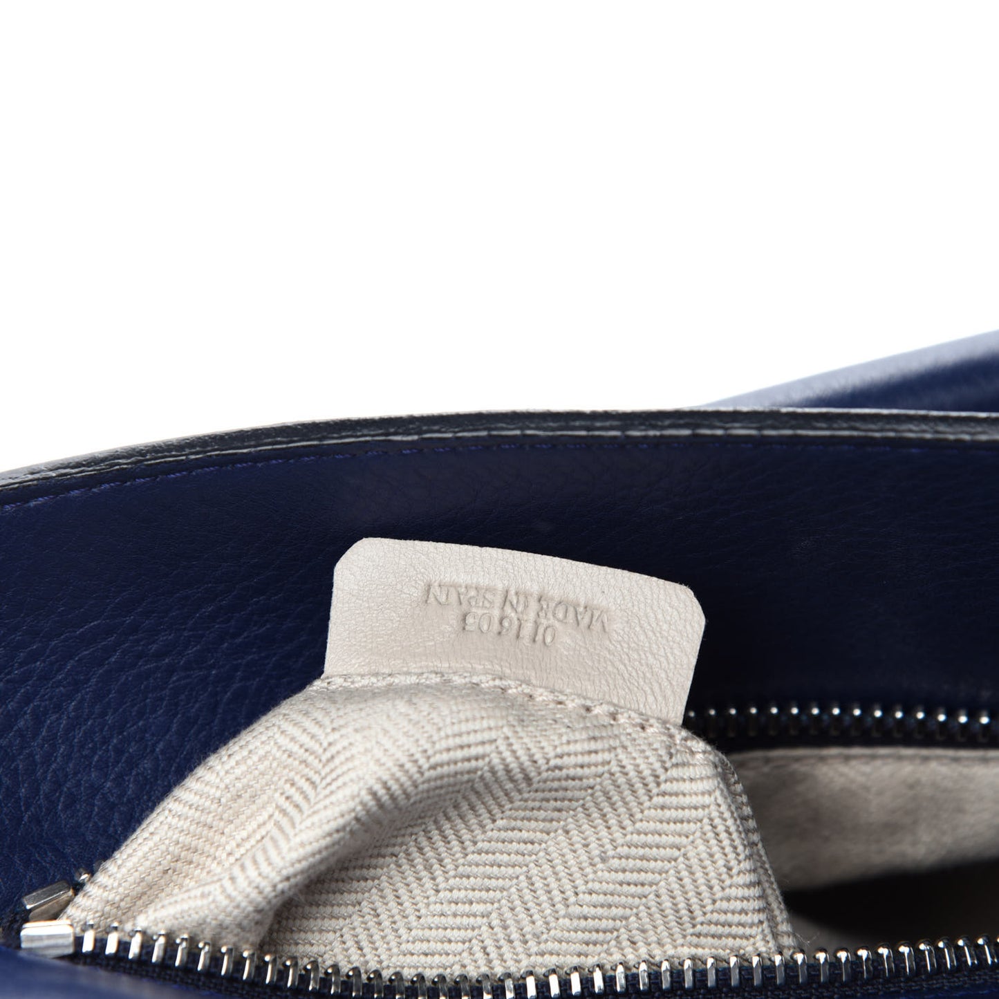 Calfskin Medium Puzzle Bag Marine