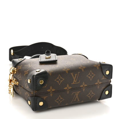 Louis Vuitton Monogram Petite Malle Souple Black 4 of 8