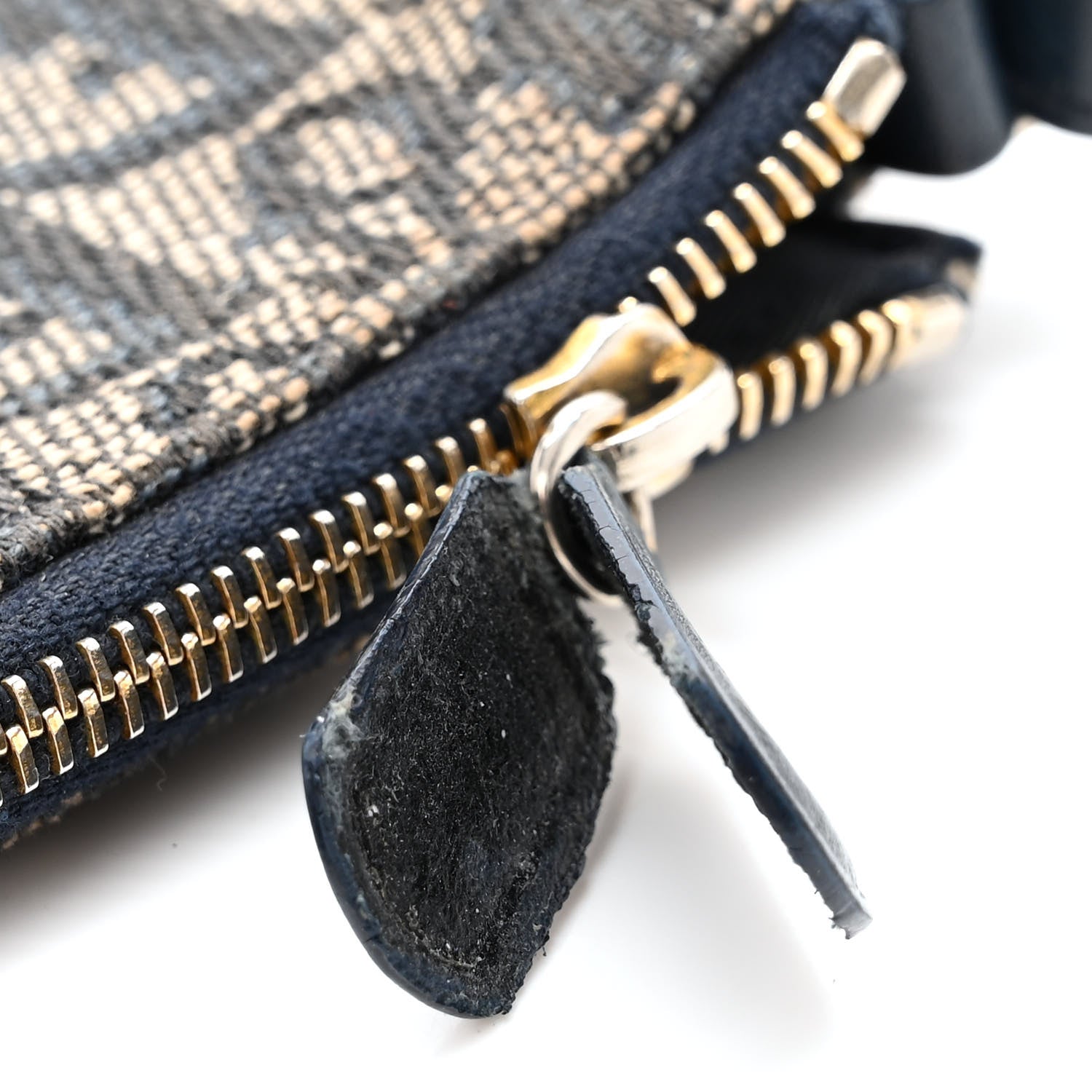 Christian Dior Monogram Mini Saddle Pochette Navy 12 of 13