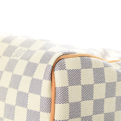 Louis Vuitton Damier Azur Speedy 30 10 of 17