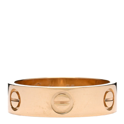 Cartier 18K Yellow Gold 5.5mm LOVE Ring 55 7.25 3 of 4
