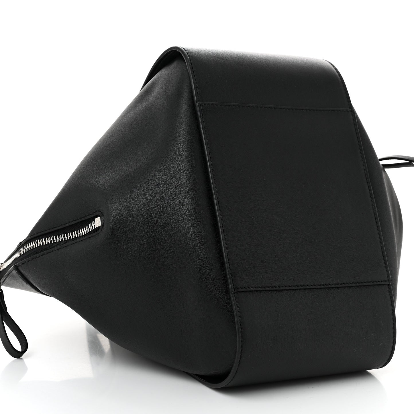 Calfskin Small Hammock Shoulder Bag Black