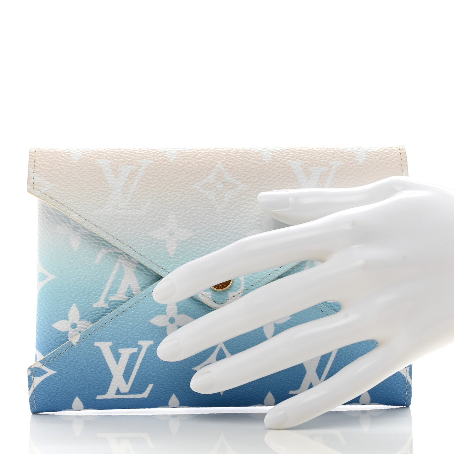 Monogram Giant By The Pool Medium Kirigami Pochette Insert Blue