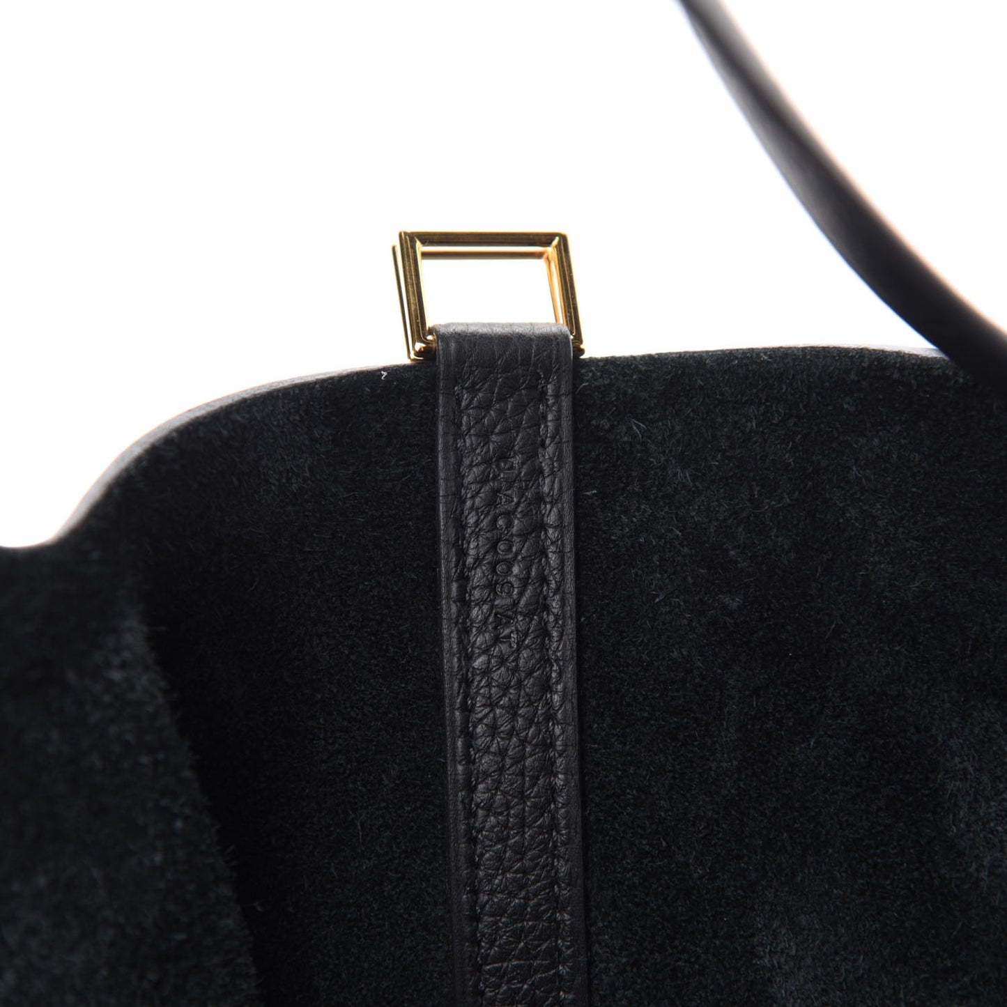 Taurillon Clemence Picotin Lock 22 MM Black